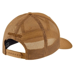 Czapka Carhartt Rugged Flex™ Twill Mesh-Back Logo Patch Cap - Carhartt Brown